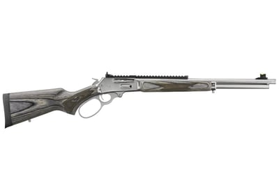 Marlin 336 SBL 30-30 Win 19.1" Barrel 6rd Lever-Action Rifle, Large Loop, Polished Stainless - $1229.99 