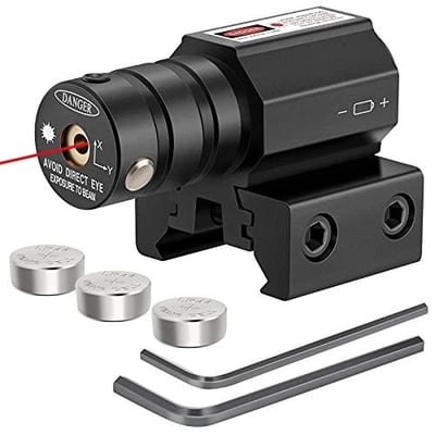 EZshoot Compact Tactical Red Laser Sights with Picatinny Rail Mount - $11.19 w/code "4UDWCKKE" (Free S/H over $25)