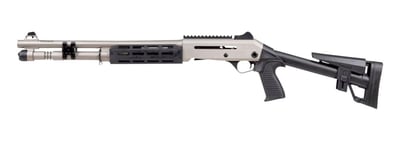 PANZER ARMS M4 SPEED 12Ga 3" Chamber 18.5" Nickel w/Fixed Skeleton Stock - $568.45 (FREE Shipping on Firearms)