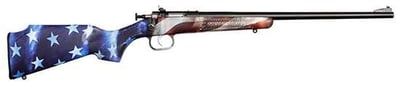 Keystone Crickett 22LR, 16.125", 1 Synthetic Custom One Nation Camo - $144 