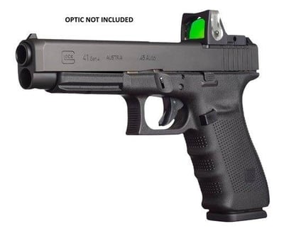 Glock 41 Gen 4 M.O.S. .45 ACP 5.3-inch 10rds Black - $666 ($9.99 S/H on Firearms / $12.99 Flat Rate S/H on ammo)