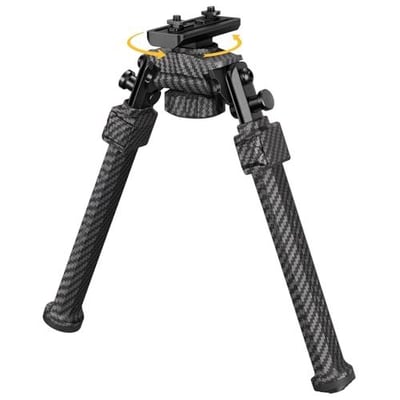 50% off CVLIFE Rifle Bipod 30% Carbon Fiber Compatible with M-Rail Bipods for Rifles 360 Degrees Swivel and Tiltable for Outdooor w/code 7YWZ7EZS - $30.50 + FREE Shipping
