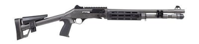 Panzer Arms M4 SPEED PRO Tactical 12 Gauge 18.5" 5rd Shotgun, Disruptive Grey - $649.99 