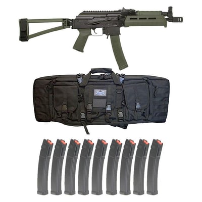 PSA AK-V 9mm MOE OD Green Folding Pistol w/ 10 Mags & PSA Bag - $999.99 + Free Shipping 