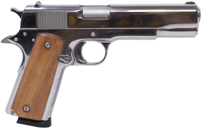 Rock Island Armory GI Standard Nickel .45 ACP 5" Barrel 8-Rounds - $599.99