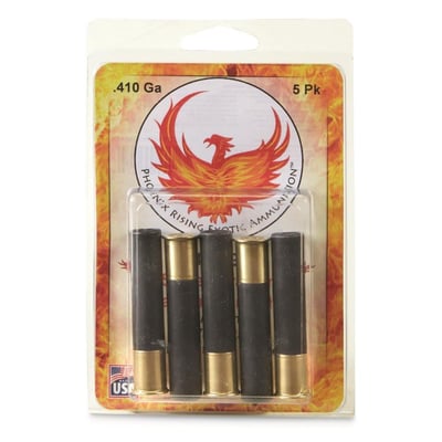 Phoenix Rising Dragon's Breath Ammunition, .410 Bore, 2 1/2", 5 Rounds - $23.41 (Buyer’s Club price shown - all club orders over $49 ship FREE)