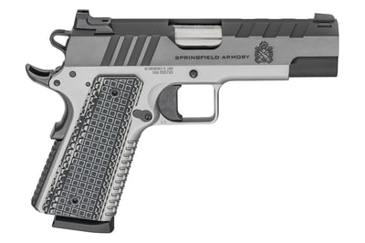SPRINGFIELD ARMORY 1911 Emissary 45 ACP 4.3in Stainless 8rd - $1135.99 (Free S/H on Firearms)
