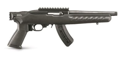 RUGER Charger 22LR 8" 15+1 Pistol w/ Picatinny Rail & Threaded Barrel Black - $299.99 (Free S/H on Firearms)