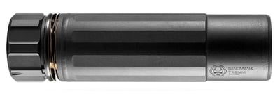 Dead Air Sandman K .30 Cal Suppressor, Up To 300 RUM, 5.4", Steel, Black, 5/8"-24 TPI QD KeyMo Muzzle Brake - $609.95 (Email Price) 