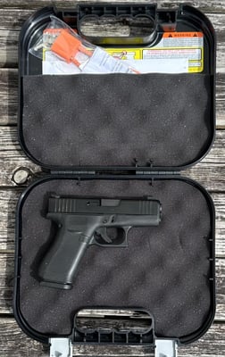 Police Trade Glock 43X 9mm Ameriglo Night Sight 10 Round Capacity - $349 