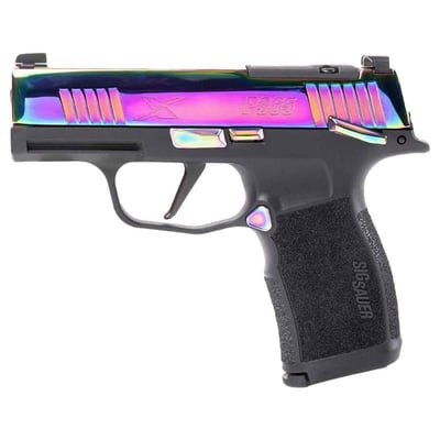 Sig Sauer P365X Rainbow 9mm Luger 3.1in Rainbow Titanium Pistol - 12+1 Rounds - $729.99  (Free S/H over $75 or Free store pickup)