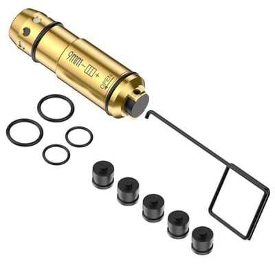 Gobxld 9MM Laser Training Cartridge with Chamber Extractor - $13.79 After Code:DUIX6SJD + FREE Shipping
