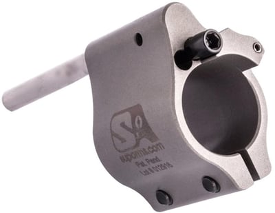 Superlative Arms .625 Adjustable Gas Block - Clamp On - Stainless Steel - $89.99