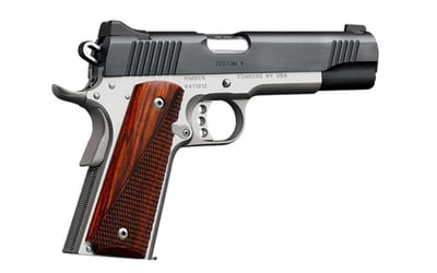 Kimber Custom II 45 ACP 5" 7 Rd Two-Tone Wood Grips - $729.99 