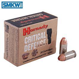 Hornady Critical Defense 45 ACP 185 Grain Flex Tip Expanding 20 Rounds - $24.99