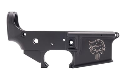 Anderson Manufacturing AM-15 Stripped Lower Receiver, Trump Punisher - $39.99 (Free S/H on Firearms)