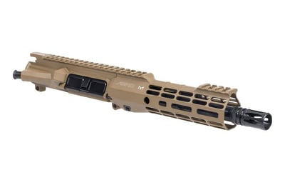 Aero Precision M4E1 Threaded Complete Upper 8" .300 Blackout Barrel 7" M-LOK ATLAS S-ONE Handguard FDE Cerakote - $419.95 
