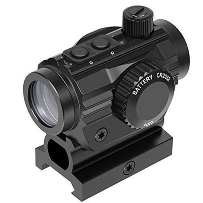 Feyachi RDS-36 1x22mm 5 MOA Red & Green Dot Sight Red & Green Dot Scope with 0.83” Riser Mount Absolute Co-Witness Height - $32.39 + FREE Shipping