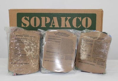 SOPAKCO Emergency Ready Meals – 1 Box/16 Meals - $29.99 