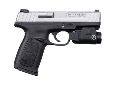S&W SD9 VE 9mm Pistol w/ Crimson Trace Tactical Light - $399.99