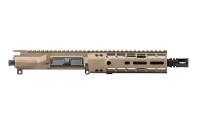 Aero Precision M4E1 Complete Upper, 8" 5.56 Pistol Barrel w/ 7.3" Enhanced Gen 2 Handguard - FDE Cerakote - $525.95 