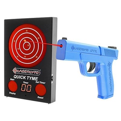 LaserLyte Quick Tyme Laser Trainer Target with Point of Impact Display and Timed Games for Reactive Laser Shooting and Dry Fire Practice - $259.99 + FREE Shipping