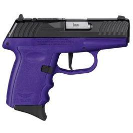 SCCY DVG-1 RDR 9mm 3.1" 10+1 Black/Purple - $169.99 