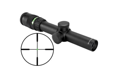 Trijicon 200071 AccuPoint 1-4x24 30mm SFP Green Dot Riflescope - STD Crosshair w/ Green Dot - $599.95 