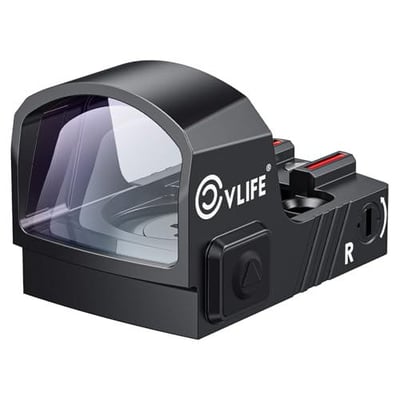 20% off CVLIFE Motion Awake 2 MOA Green Dot Sight for RMS/RMSc, Open Reflex Sight for Compact Pistols, 50K Hours Battery Life IPX7 Waterproof, Fiber Optics Scope with Adapter for MOS & 21MM Picatinny Base w/code PPKE34CI - $63.99 + FREE Shipping