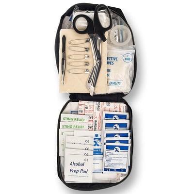 Northbound Train First Aid Kit – Black (65-Items) - $14.97 + FS over $35 (Free S/H over $25)