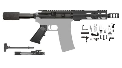 CBC Industries AR-15 Complete Upper Receiver Pistol Kit, .223/5.56, 7.5in Color: Black, Finish: Mil Spec Type III Hard Coat Anodized - $427.49 w/code "GUNDEALS" (Free S/H over $49 + Get 2% back from your order in OP Bucks)