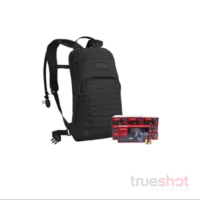 Bundle Deal: Camelbak M.U.L.E. Hydration Pack and 500 Rounds of Norma 9mm - $214.99 