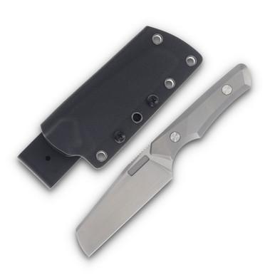 Vero Axon 4.05" Fixed Blade Knife Hand Satin/Black Micarta - $320 (Free S/H over $95, excl. Ammo, Flamm.)