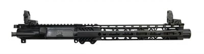 PSA 10.5" Carbine-Length 5.56 NATO 1/7 Nitride 12" Slant M-lok Upper - w/BCG, CH, & MBUS Sight Set - $379.99 + Free Shipping