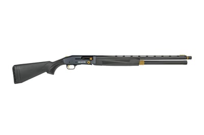 Mossberg & Sons 940 Pro JM 12 Gauge 24" 9rd 3" Semi-Auto Shotgun - Grey/Gold - 85165 - $839 