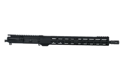 16″ 5.56 Black Nitride 1:9 Carbine M-LOK Government Upper Assembly - $139.95 