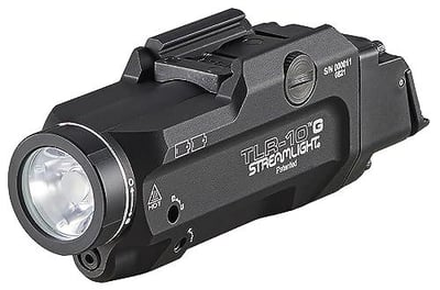 Streamlight 69473 TLR-10 G Flex 1000-Lumen Rail-Mounted Tactical Weapon Light with Integrated Green Aiming Laser, Rear Switch Options, and Key Kit, Black - $242.28 + FREE Shipping