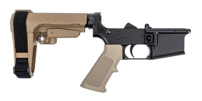 PSA AR15 Complete Classic SBA3 Lower, FDE - $149.99