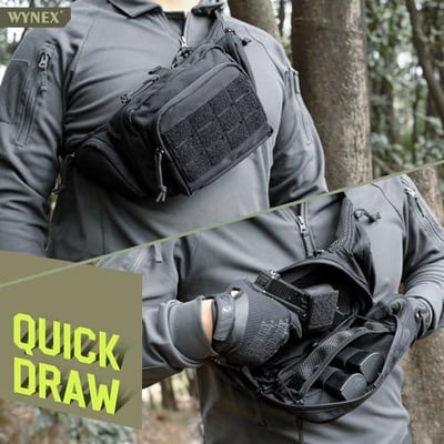 WYNEX Concealed Carry Fanny Pack Pistol Pouch - $27.99 + FREE Shipping