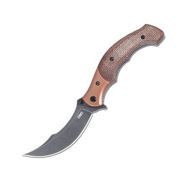 CRKT Ritual Compact 3.33in 12C27 Micarta Bronze - $59.95 (Free S/H over $95, excl. Ammo, Flamm.)