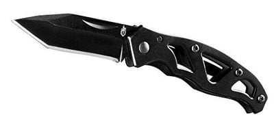 Gerber Paraframe Mini Knife, Tanto Point, Black - $16.56 (Free S/H over $25)