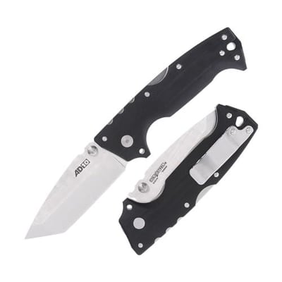 COLD STEEL AD-10 3.5" S35VN Steel Ultra-Sharp Tanto Point Blade 5.25" G-10 Handle Tactical Folding Knife with Tri-Ad Locking Mechanism - $69.99 + FREE Shipping