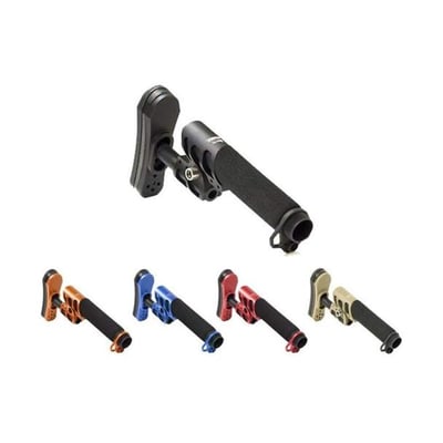 ODIN Works Zulu Adjustable Stock w/Padded Pistol Buffer Tube (Black) - $119.95