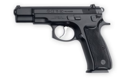 CZ-USA 75BD 9mm Decocker BLK 10rd - $586.10 (Free S/H on Firearms)