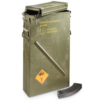 US Military Surplus Mortar Can, Waterproof, Used - $17.99 (Buyer’s Club price shown - all club orders over $49 ship FREE)