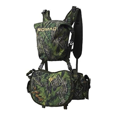 Nomad Mens Pursuit Convertible Turkey Vest Camo Turkey Hunting Vest, Mossy Oak Shadowleaf, One Size - $86.67 + FREE Shipping