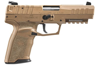FN Five-Seven MRD 4.8" 5.7x28 20Rd Compact Semi-Auto Pistol - FDE - 66-101275 - $1061.65 w/code "AUGUST15" (FREE Shipping over $50)