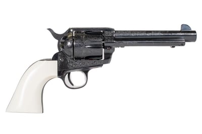 EMF 1873 Great Wester II The Shootist 45LC Revolver with Laser Engraved Finish and 5.5 Inch Barrel - $679.99 (Free S/H on Firearms)