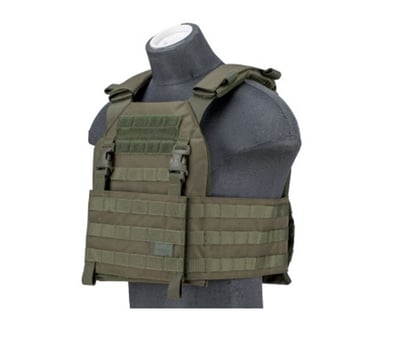 Lancer Tactical Green Buckle Up Version Plate Carriers - $49.98