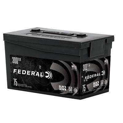 Federal Black Pack 300 AAC Blackout 150 Gr 150 Rnd (2 boxes) - $91.98 after code "VDF"